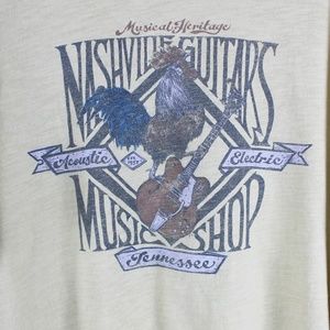 NASHVILLE GUITARS MUSIC SHOP Men's Graphic T-Shirt